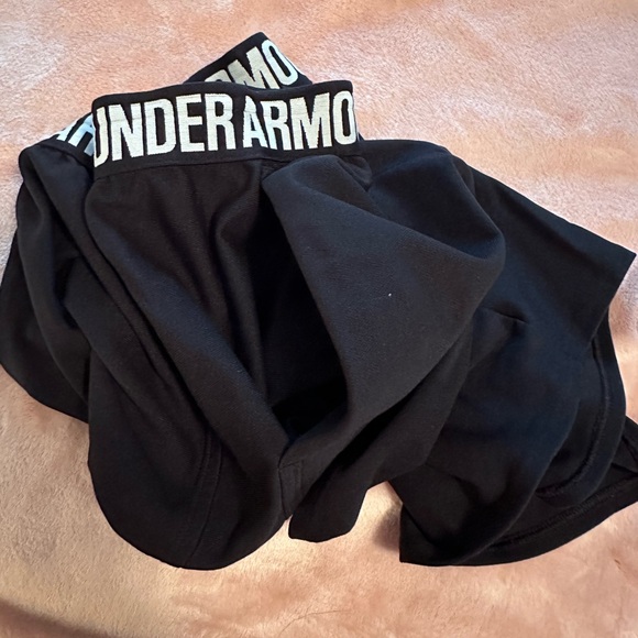 Under Armour Black Athletic Shorts with Pockets - Picture 5 of 5
